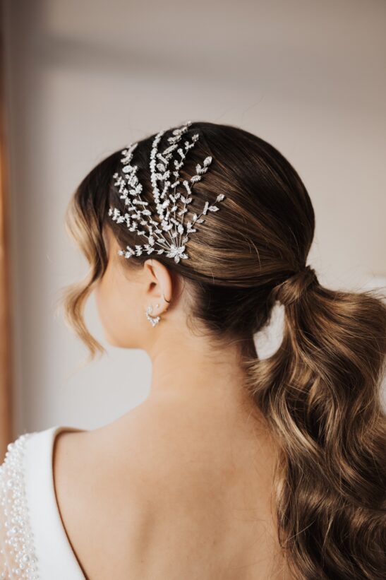 Delicate Bridal Headband|Adelina|Jeanette Maree|Shop Online