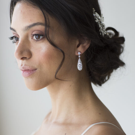 Bridal Drop Earrings|Karina|Jeanette Maree|Shop Online