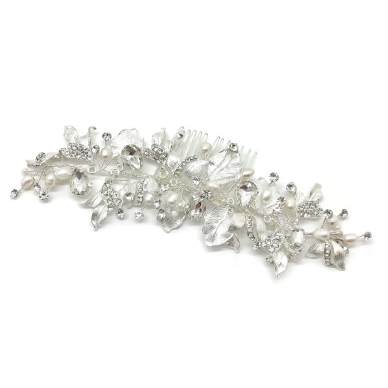 Pearl And Crystal Hair Comb|Bligh|Jeanette Maree|Shop Online