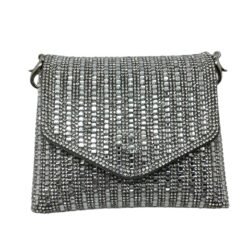 Phoebe|Small Silver Clutch