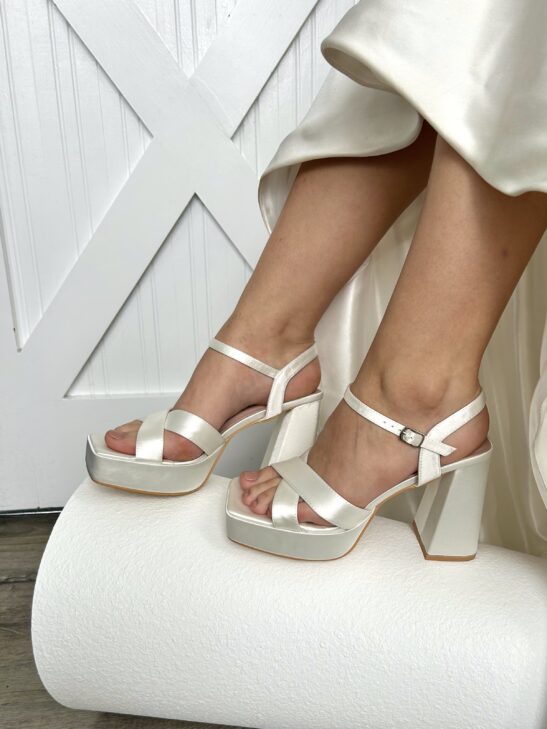 Platform Wedding Shoes|Alyssa|Jeanette Maree|Shop Online Now