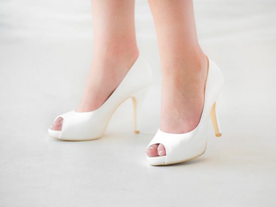 wedding heels for bride| Angela I Jeanette Maree