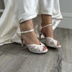 Audrey – Ivory Wedding Heels