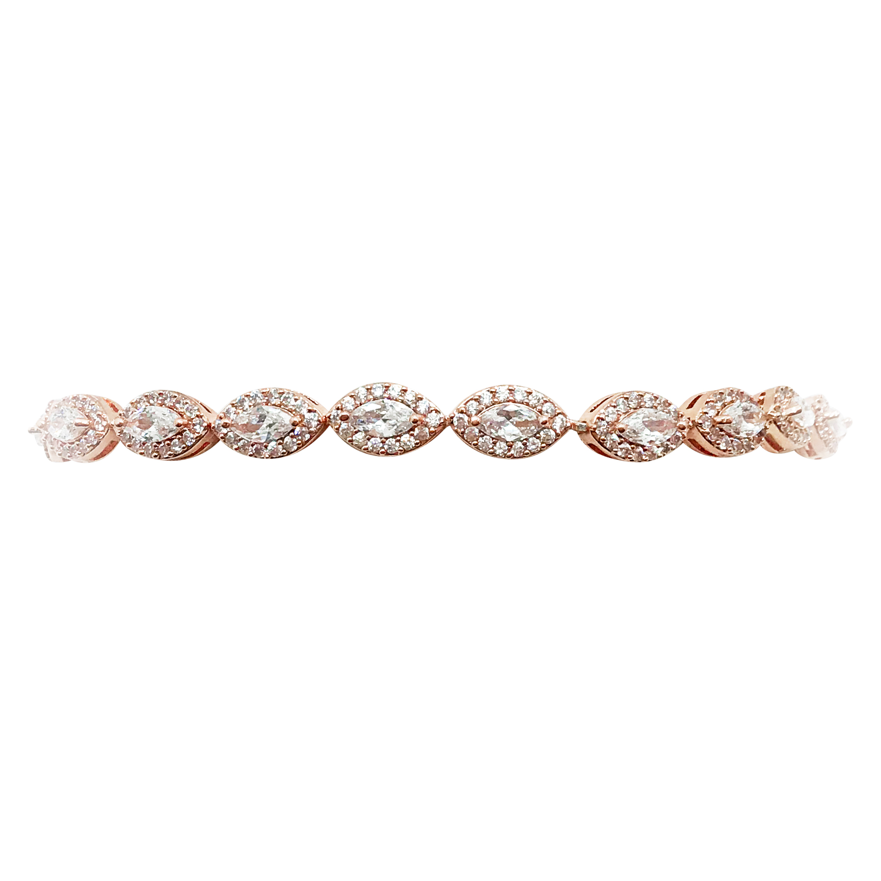 Rose Gold Wedding Bracelet|Monroe|Jeanette Maree|Shop Online
