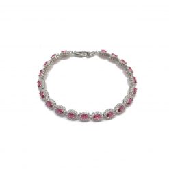 Frances-Ruby Diamond Bracelet