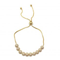 Keira-Gold Bracelet For Bride