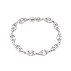 Caterina-Silver Wedding Bracelet