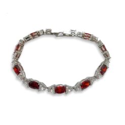 Janessa-Red Diamond Bracelet