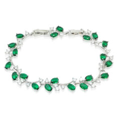 Briana-Emerald Bracelet