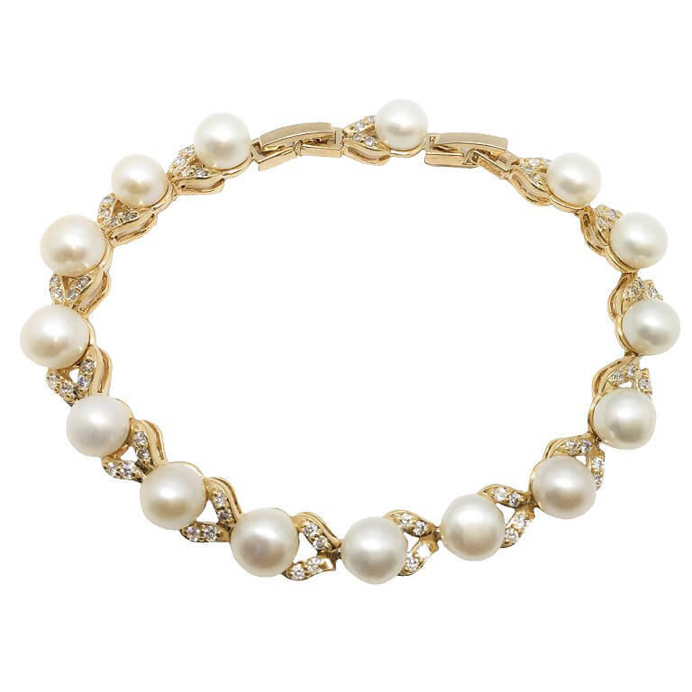 Swarovski Pearl Bracelet|Evie|Jeanette Maree|Shop Online