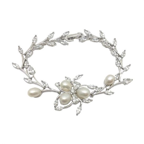 Bridesmaid Pearl Bracelet|Shea|Jeanette Maree|Shop Online