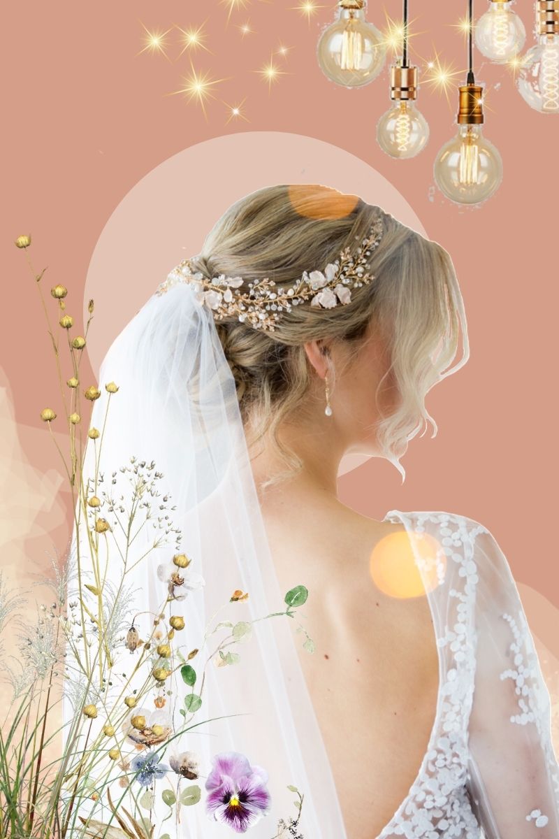 Classic Bridal Accessories and Hairpieces