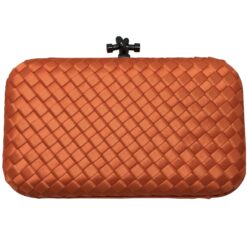 Asher-Small Orange Clutch Bag