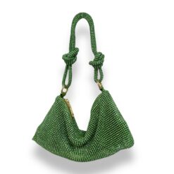 Marlene-Green Glitter Bag
