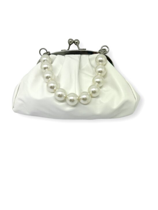 White Bridal Clutch Bag|Cecilia|Jeanette Maree|