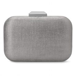 Phoebe-Silver Clutch Bag