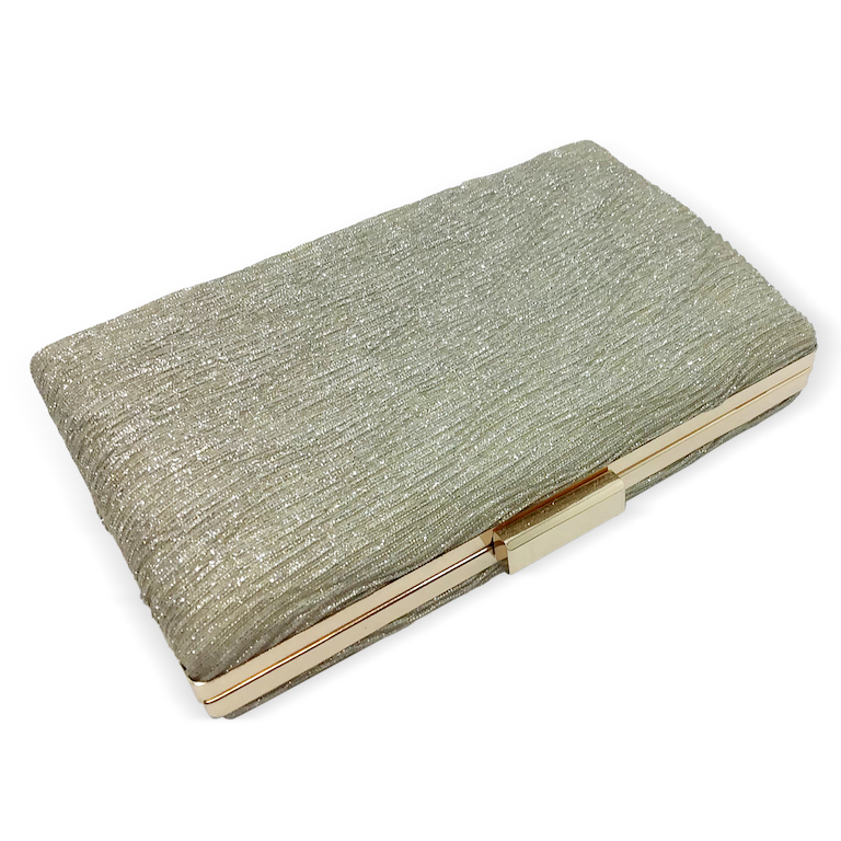 Sparkly Clutch Bag Silver|Galaspi|Jeanette Maree|