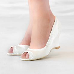 Charlotte – Wedge Bridal Shoe