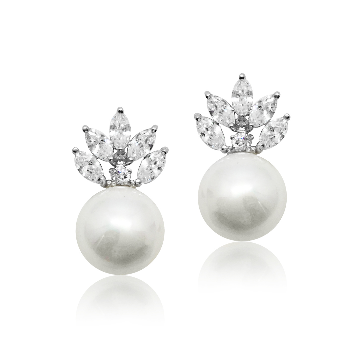 Small pearl earrings|Felicia|Jeanette Maree|Shop Online Now