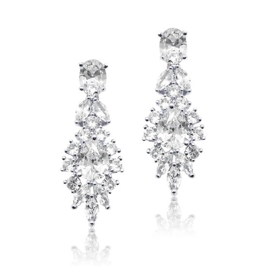 Bridal Earrings Drop|August|Jeanette Maree|Shop Online