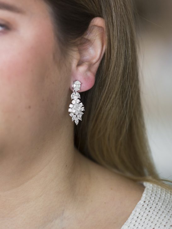 Bridal Earrings Drop|August|Jeanette Maree|Shop Online