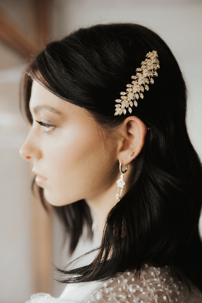 Gold Hair Comb Wedding|Emit|Jeanette Maree|Shop Online Now