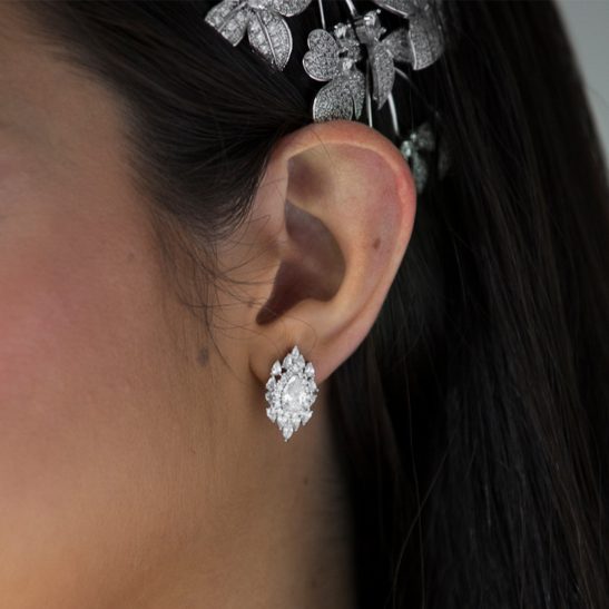Stud crystal earrings|Rylee|Jeanette Maree|Shop Online Now