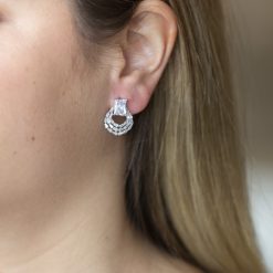 Rada|Geometric stud earrings