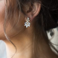 Carolina|Elegant stud earrings