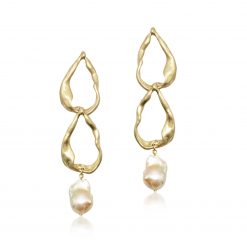 Willa-Fresh Water Pearl Statement earrings