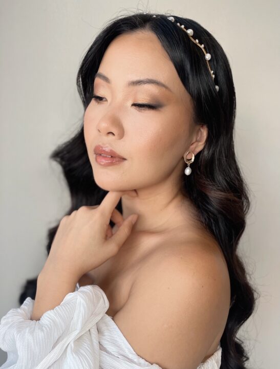 Delicate Pearl Drop Earrings|Dewi|Jeanette Maree