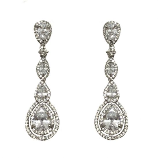 Bridal statement earrings|Kelby|Jeanette Maree|Shop