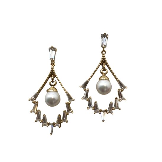 Drop Pearl Earrings|Adette|Jeanette Maree|Shop Online