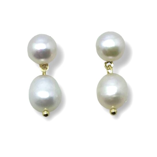 Small Pearl Dangle Earring|Katia|Jeanette Maree