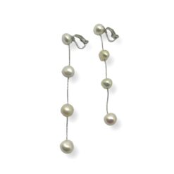 Lisette – Freshwater Pearl Clip-On Earrings