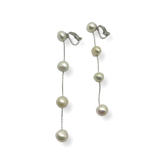 Freshwater Pearl Clip-On Earrings|Lisette|#REF!