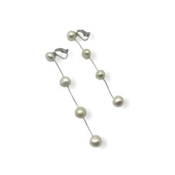 Lisette – Freshwater Pearl Clip-On Earrings