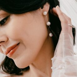 Lisanne – Pearl Drop Earrings Wedding