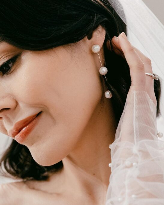 Pearl Drop Earrings Wedding| Lisanne |Jeanette Maree