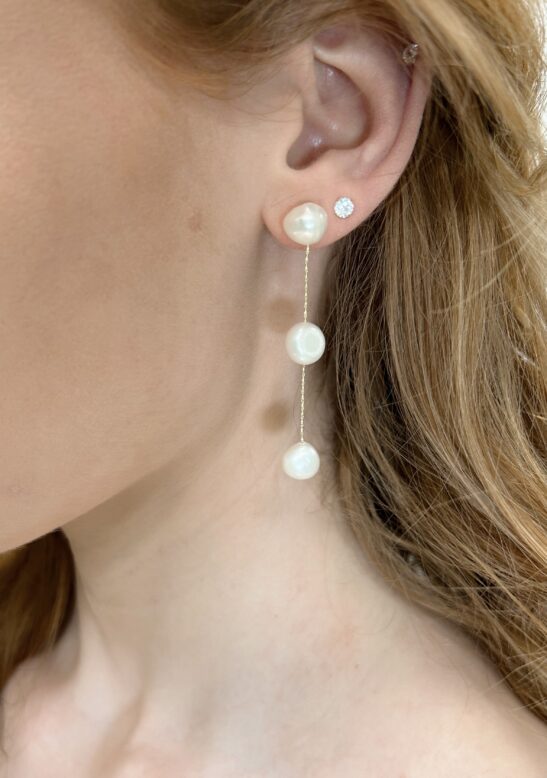 Pearl Drop Earrings Wedding| Lisanne |Jeanette Maree