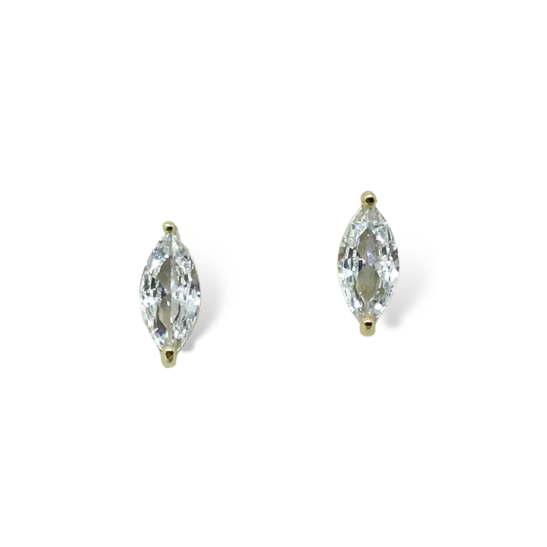 Tiny gold stud earrings|Belina|Jeanette Maree|Shop Online Now