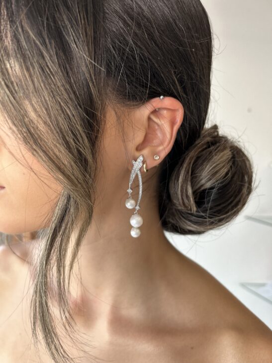 Statement Earrings Pearl|Alexa|Jeanette Maree|Shop