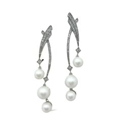 Alexa-Statement Earrings Pearl