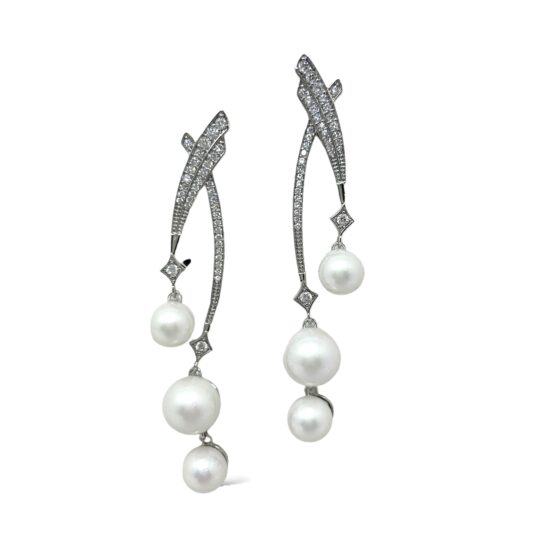 Statement Earrings Pearl|Alexa|Jeanette Maree|Shop