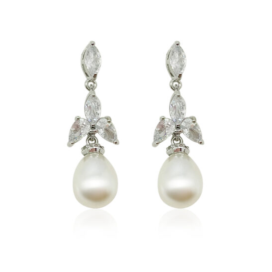 Freshwater Pearl Earrings Drop|Tallulah|Jeanette Maree