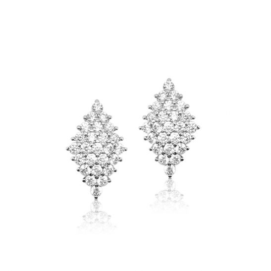 Crystal stud earrings|Hepburn|Jeanette Maree|Shop Online Now