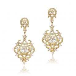 Annette-Statement earrings diamond