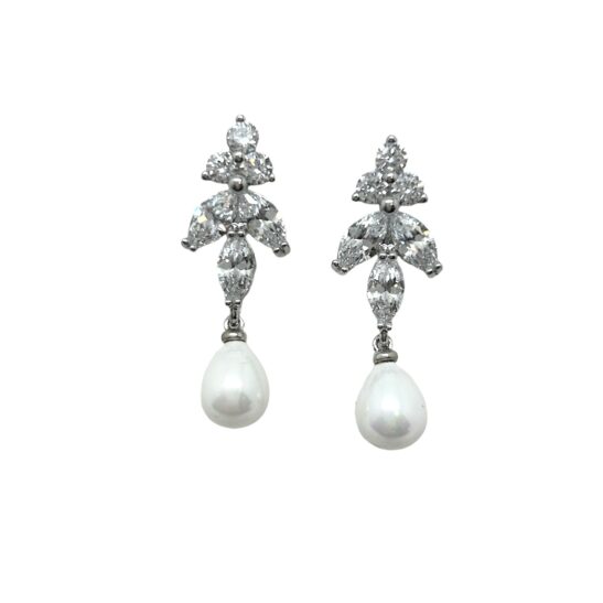 Earrings With Pearl Drop|Annie|Jeanette Maree|Shop Online