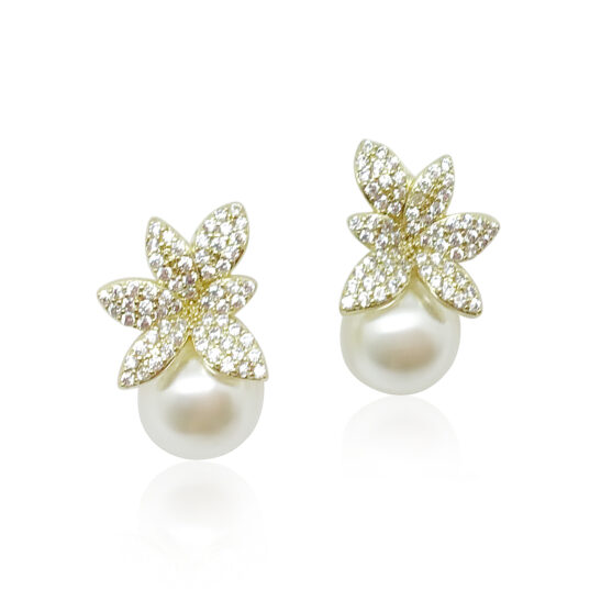 Pearl studs|Valia|Jeanette Maree|Shop Online Now
