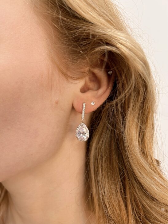 Crystal Drop Dangle Earrings|Pepita|Jeanette Maree